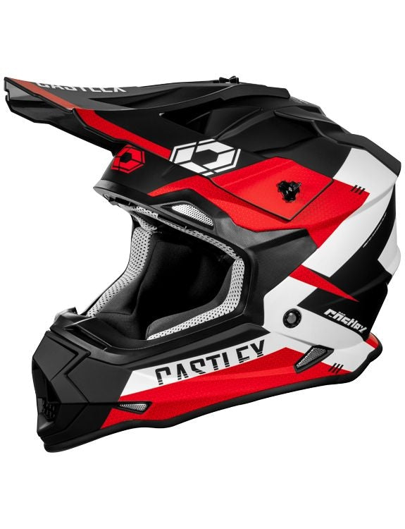 X Youth Mode Flow MX Helmet, Matte Red J1554