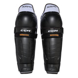 Tacks XR80 Hockey Shin Guards, Junior, Black/White, Assorted Sizes