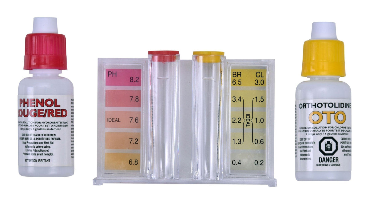 Complete Test Kit for Chlorine and Ph