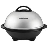 George Foreman Silver 12 Servings Upto 15 Electric Grill