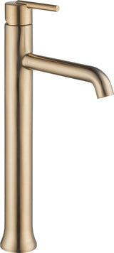 Delta 1-Handle Vessel Lavatory Faucet, Champagne Bronze