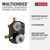 Delta MultiChoice Universal Integrated Shower Diverter