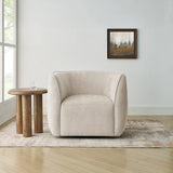 Elle Dcor - Fabric Swivel Chair
