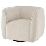 Elle Dcor - Fabric Swivel Chair