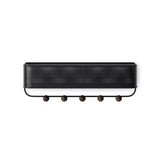 Organizer 5 Hook, Black