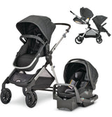 Pivot Xpand Modular Compact Fold Travel System with Stroller & Car Seat
