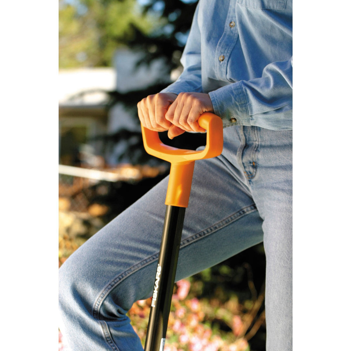 Steel D-Handle Digging Shovel