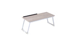 Folding Lap Desk for Work, Lightweight, White