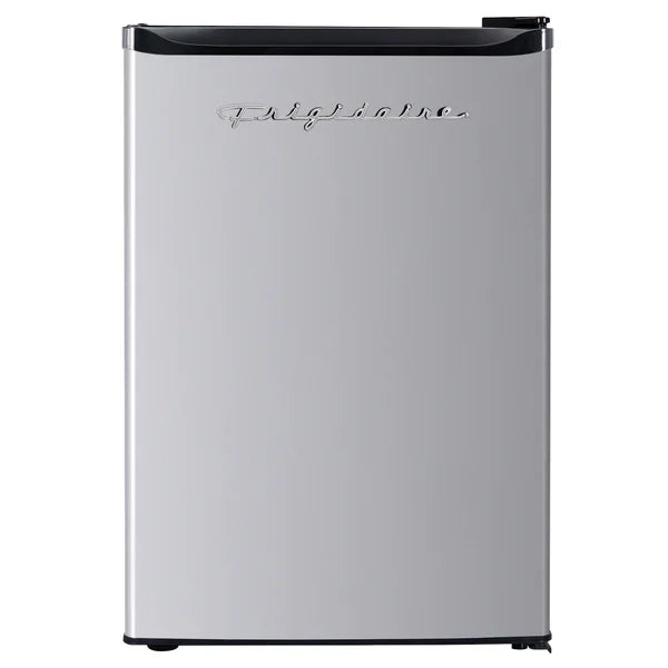 19 in. 2.5 cu ft. Stainless Steel Look Compact Refrigerator with Reversible Door R985