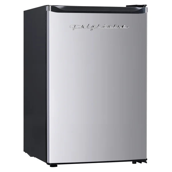 19 in. 2.5 cu ft. Stainless Steel Look Compact Refrigerator with Reversible Door