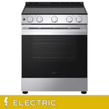 30 in 5.3 cu ft. Stainless Steel Electric Freestanding Range with Convection Bake