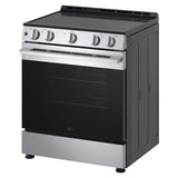 30 in 5.3 cu ft. Stainless Steel Electric Freestanding Range with Convection Bake