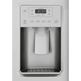 GE 36 in. 25.1 cu.ft. Stainless Steel Side-by-Side Refrigerator with FrostGuard Technology