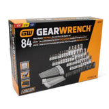 Bit Socket Set, 84-pc, SAE/Metric