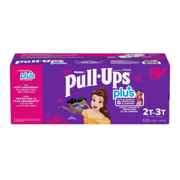 Huggies Pull-Ups Plus Training Pants 2T - 6T Girl Y5787