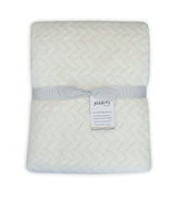 Jacquard Flannel Baby Blanket