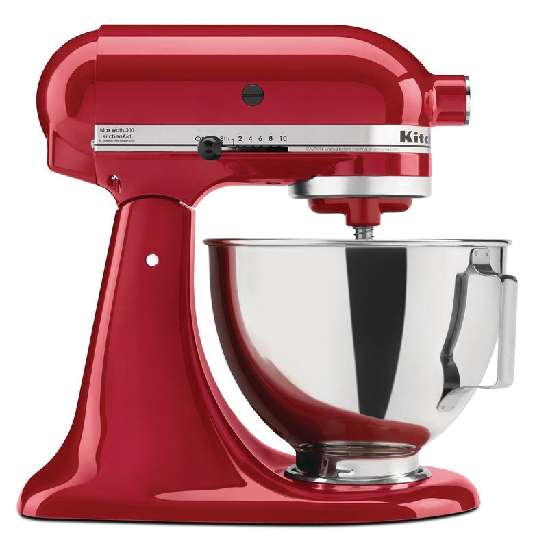 4.5 Quart Tilt-Head Stand Mixer with 10 Speeds, Empire Red N9040