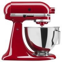 4.5 Quart Tilt-Head Stand Mixer with 10 Speeds, Empire Red