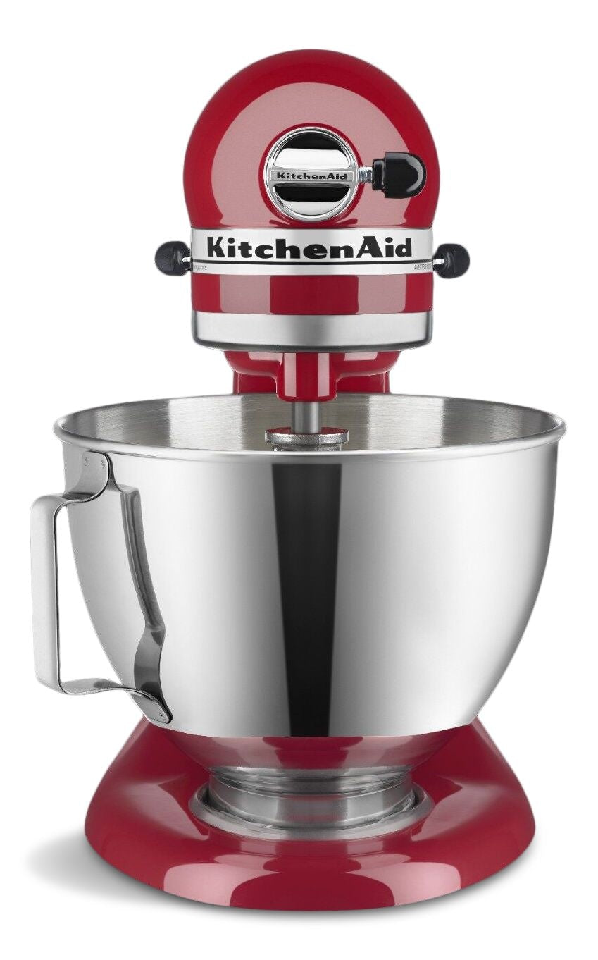 4.5 Quart Tilt-Head Stand Mixer with 10 Speeds, Empire Red
