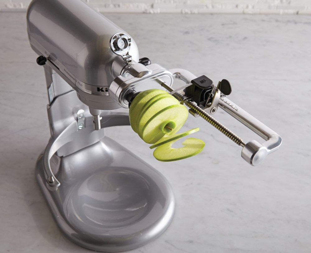 7 Blade Spiralizer Plus Stand Mixer Attachment with Peel, Core & Slice