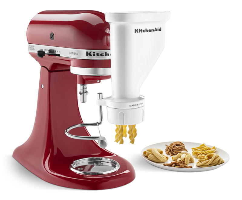 Gourmet Pasta Press Stand Mixer Attachment with 6 Change Discs J3076