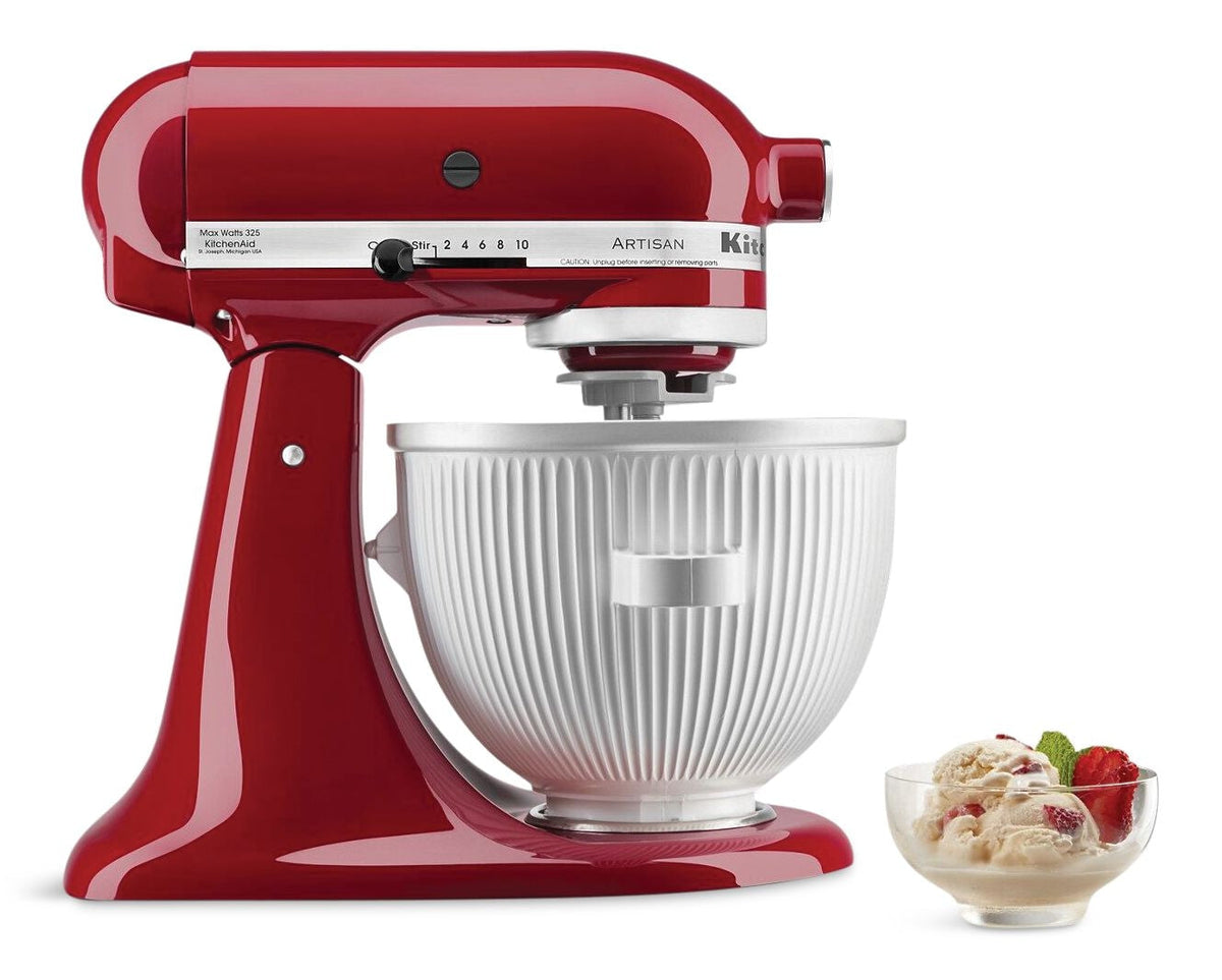 Ice Cream Maker Stand Mixer Attachment, 2-qt