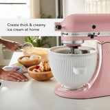 Ice Cream Maker Stand Mixer Attachment, 2-qt