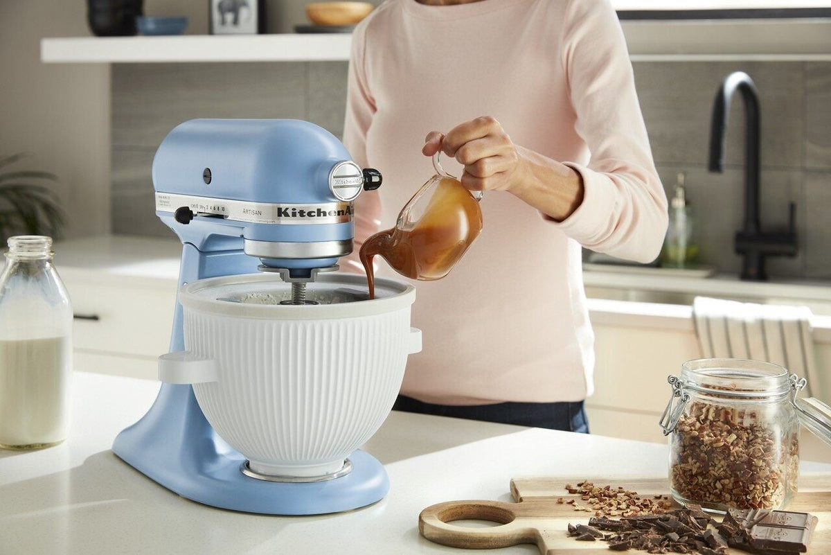 Ice Cream Maker Stand Mixer Attachment, 2-qt