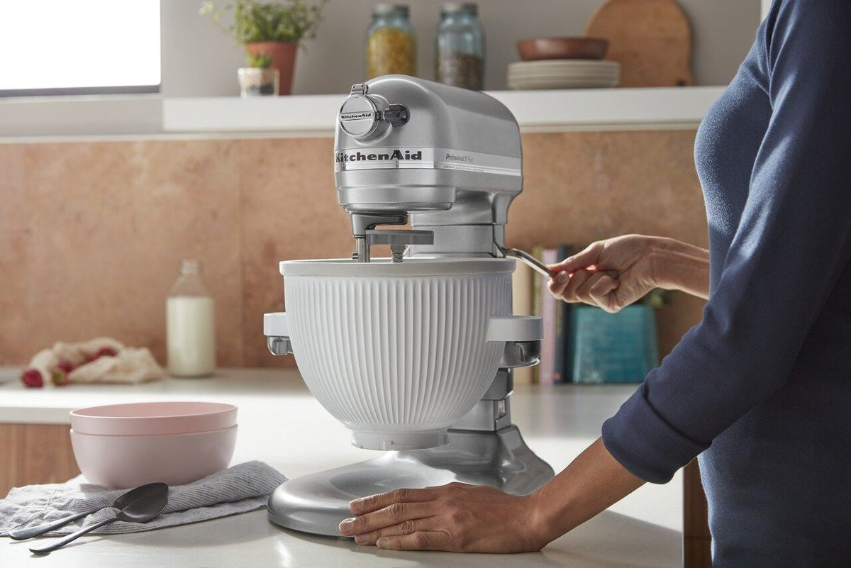 Ice Cream Maker Stand Mixer Attachment, 2-qt