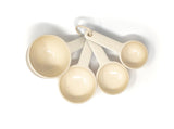 Plastic Measuring Cups, Almond Cream