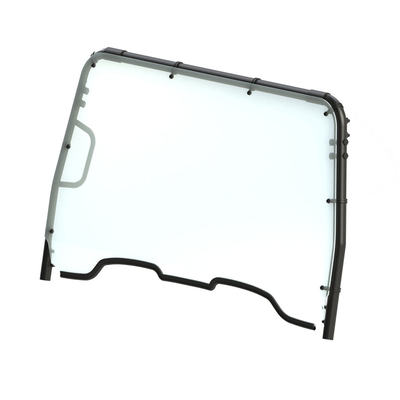 Uncoated Full Fixed Windshield, Big Red B6623