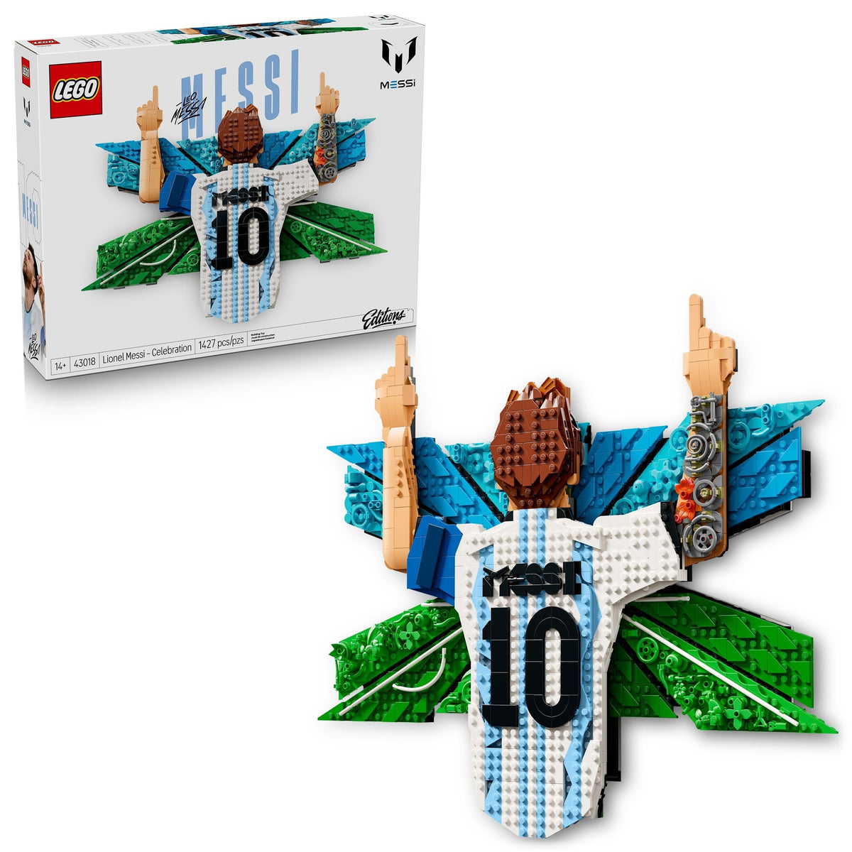 Editions Lionel Messi Celebration - 43018, 1427-pcs, Ages 14+