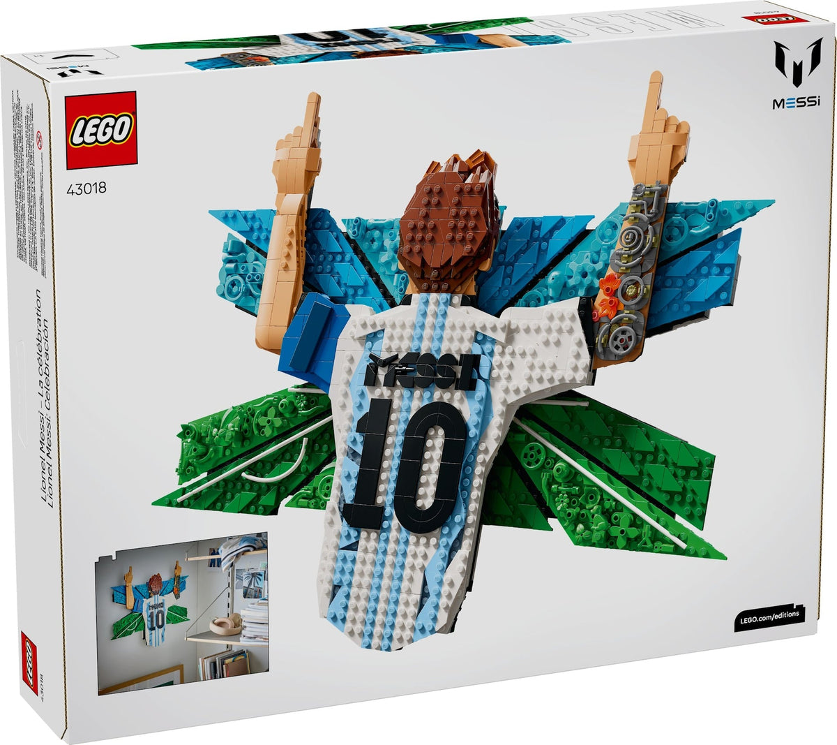 Editions Lionel Messi Celebration - 43018, 1427-pcs, Ages 14+