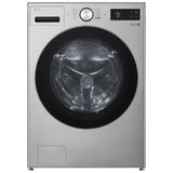 LG 27 in. 5.8 cu ft. Graphite Steel Front Load Washer with AI DD and TurboWash