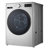 LG 27 in. 5.8 cu ft. Graphite Steel Front Load Washer with AI DD and TurboWash