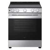 LG 30 in 6.3 cu ft. Stainless Steel Electric Slide-in Range with EasyClean and Pinch to Turn Safety Knobs