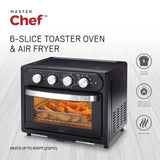 AirFryer Toaster Oven with 5 Functions, Black