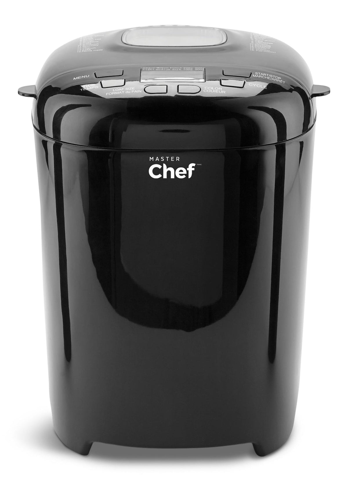 Bread Maker with 12 Digital Functions, Black, 2lb