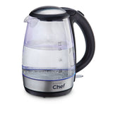 Cordless Electric Kettle with Blue Light, Glass, 1.7L