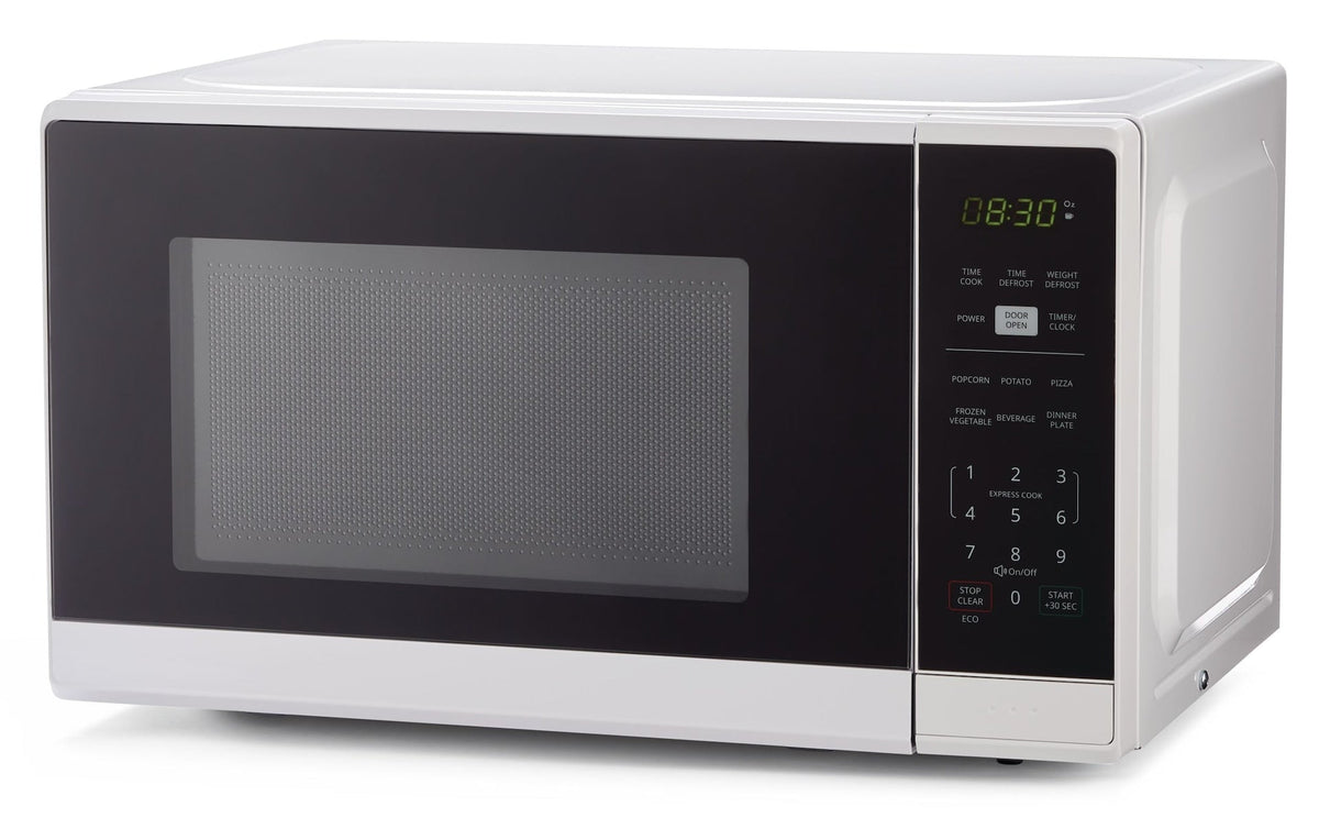Countertop Microwave, 700 W, White, 0.7-cu-ft