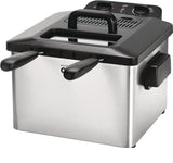 Deep Fryer with 2 Basket Capacity, Stainless Steel, 4.5-L