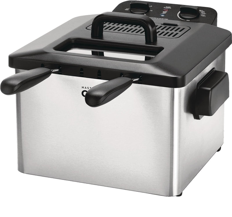 Deep Fryer with 2 Basket Capacity, Stainless Steel, 4.5-L J1911