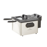 Deep Fryer with 2 Basket Capacity, Stainless Steel, 4.5-L
