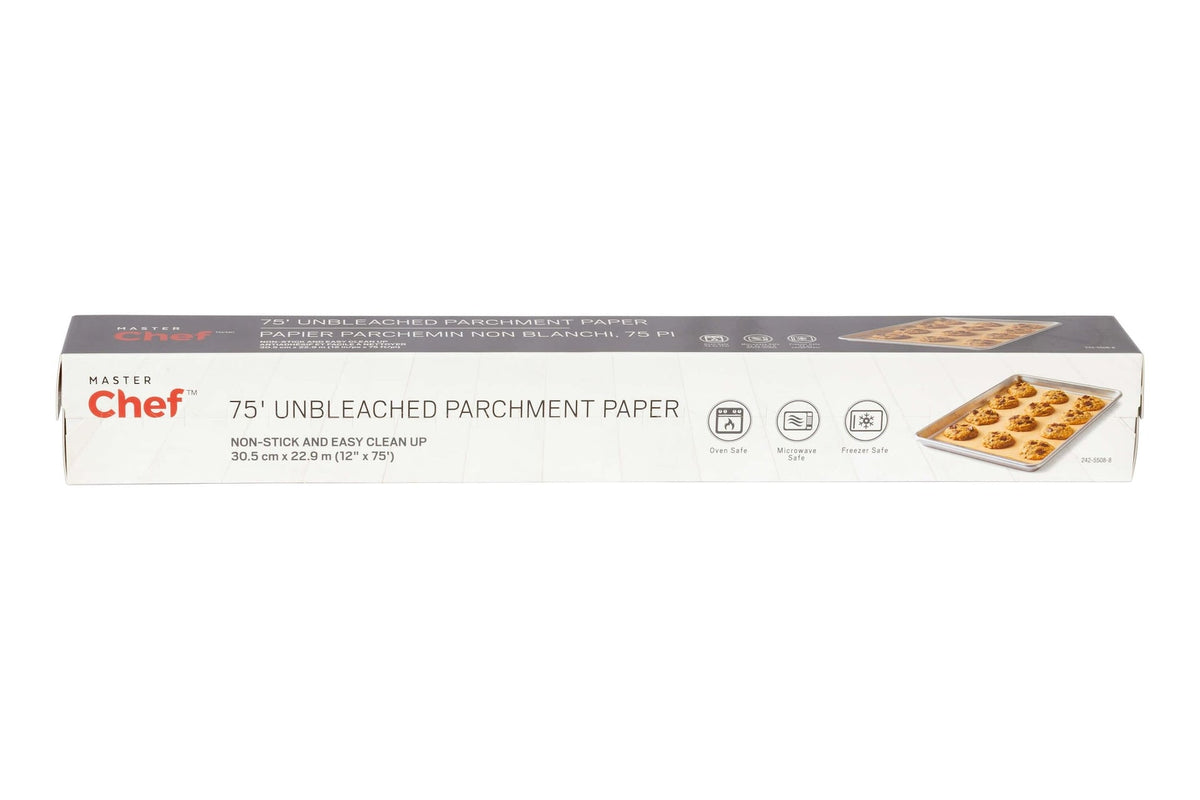 Non-Bleached Parchment Paper, 75-ft
