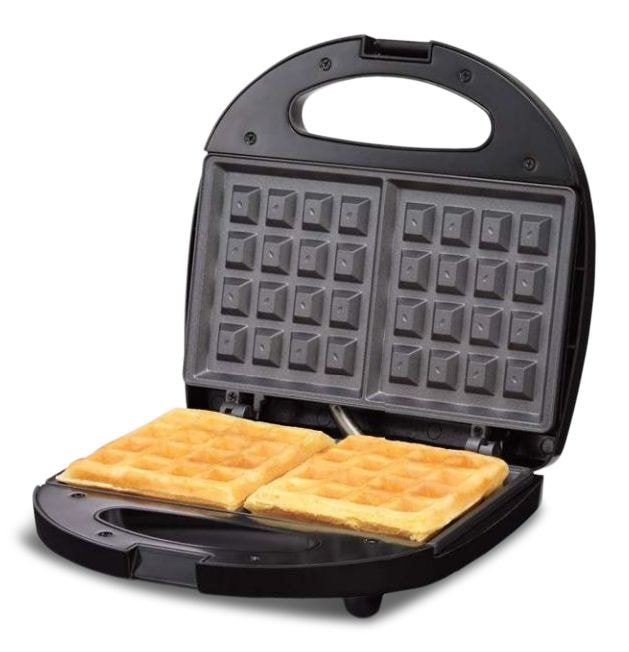 Non-Stick Waffle Maker with Indicator Lights