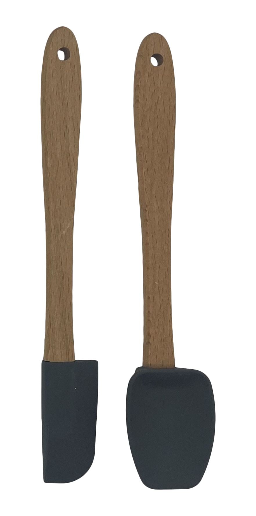 Beechwood S2 Mini Kitchen Spatulas, Grey