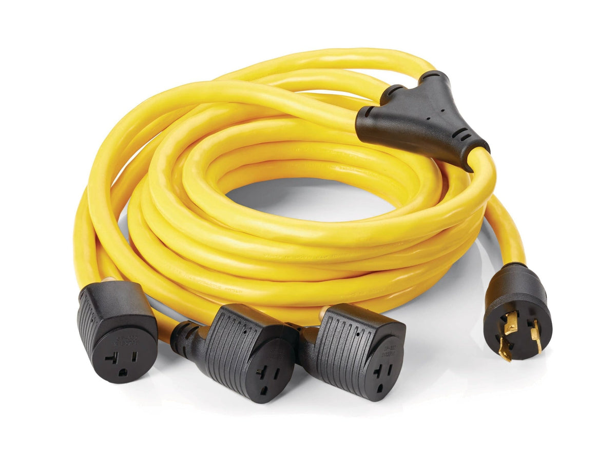 10AWG STW 30A L5-30P Generator Cord, 23-ft