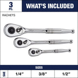Ratchet Set, 3-pc