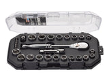 MAXIMUM 29 Piece 3/8" Drive Metric Socket Set