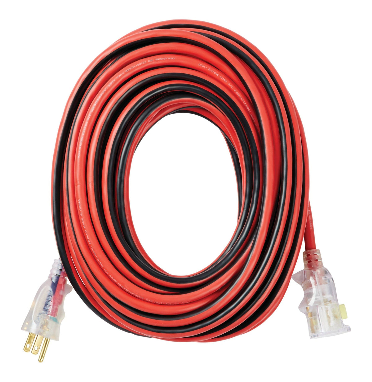MAXIMUM Outdoor Extension Cord with Power Indicator Light, 50-ft